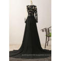 Bangkok Cheap Black Formal Long Evening Dresses for Wedding Guest